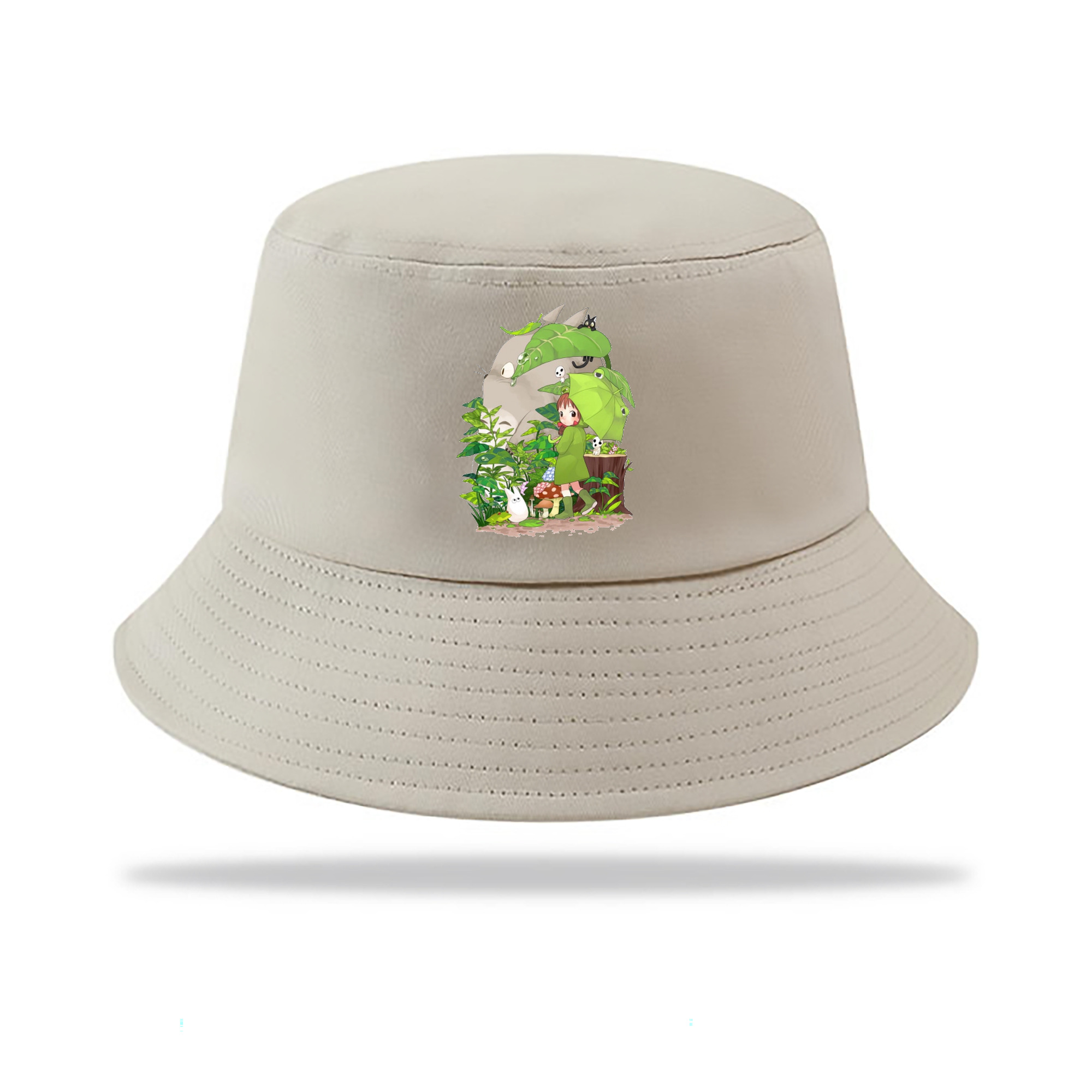 （画像用） となりのトトロ 草壁メイ 草壁サツキ My Neighbor Totoro Satsuki Kusakabe Mei Kusakabe アウトドア日除けバケットハット